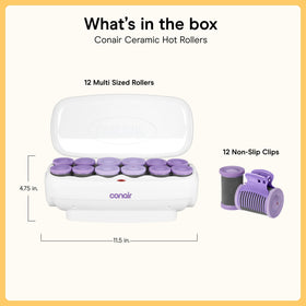 Conair velvet flocking closeup illustrating gentle grip and reduced hot spots