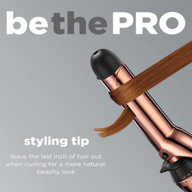 Conair INFINITIPRO curling long hair into loose waves delivering smooth, lasting curls