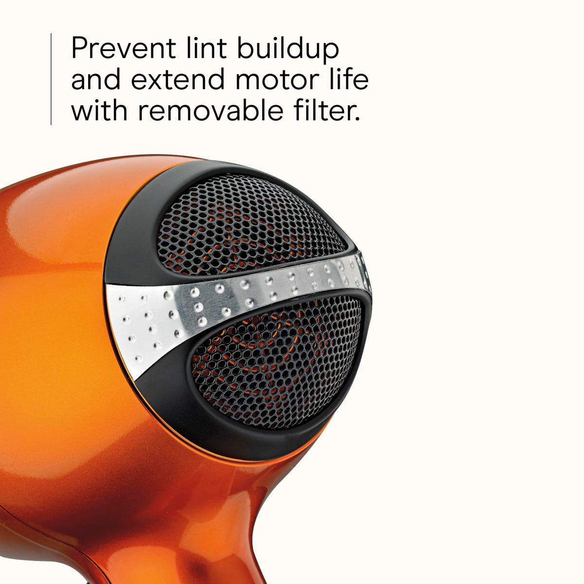 Conair InfinitiPRO control panel showing heat and speed settings for customization