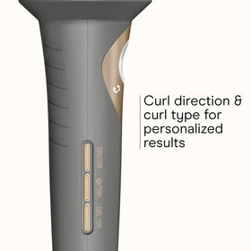 Conair InfinitiPro curl chamber detail emphasizing tangle-free technology for safe styling