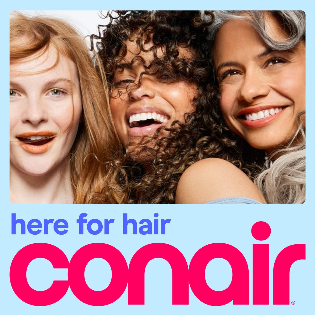 Conair InfinitiPRO in bathroom lifestyle setting showing everyday styling convenience