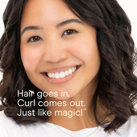 Conair InfinitiPro with protective barrel cover to prevent accidental scalp contact