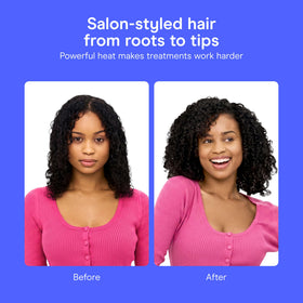 Conair INFINITIPRO steam prongs attachment targeting roots to lift and add volume
