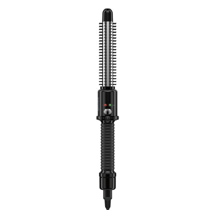 Conair instant heat front view showing sleek brush and barrel for fast curl styling