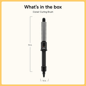 Conair instant heat beside passport showing dual-voltage travel convenience