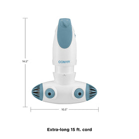 Conair spa in a bathroom tub with towel showing at-home spa comfort and relaxation