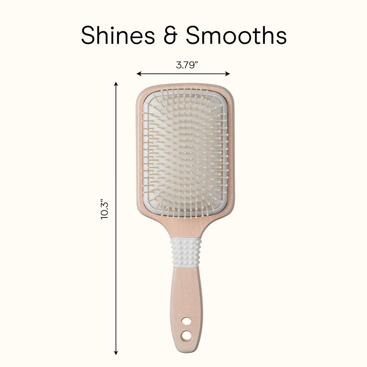 Conair brush on bathroom vanity in lifestyle scene for daily styling ease