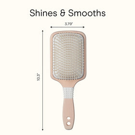 Conair brush on bathroom vanity in lifestyle scene for daily styling ease