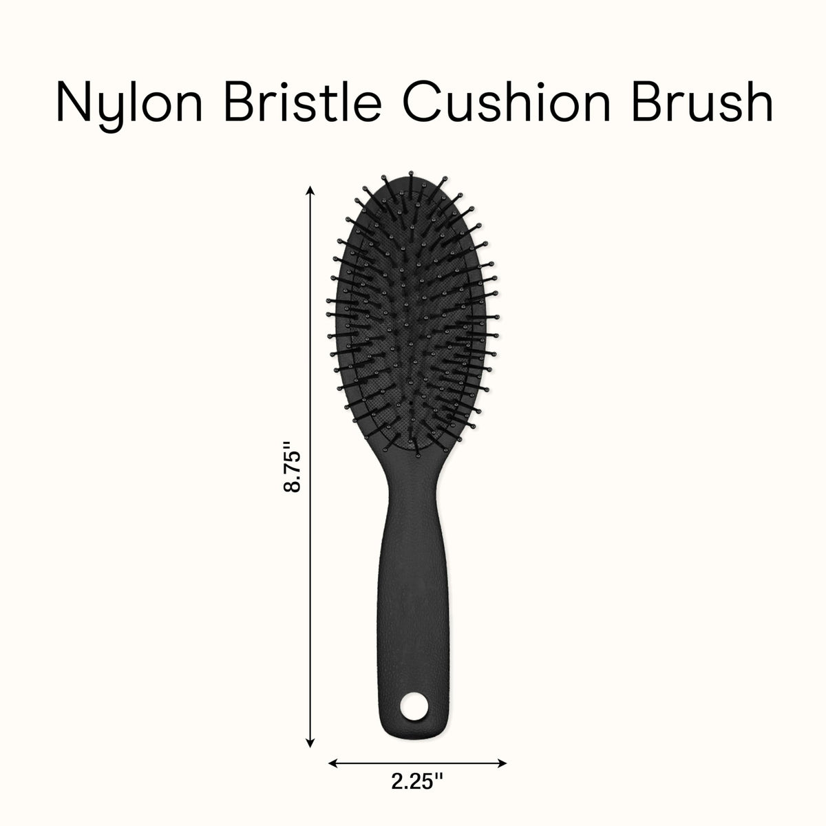 Conair Men brush inside a toiletry bag ready for travel and on-the-go grooming