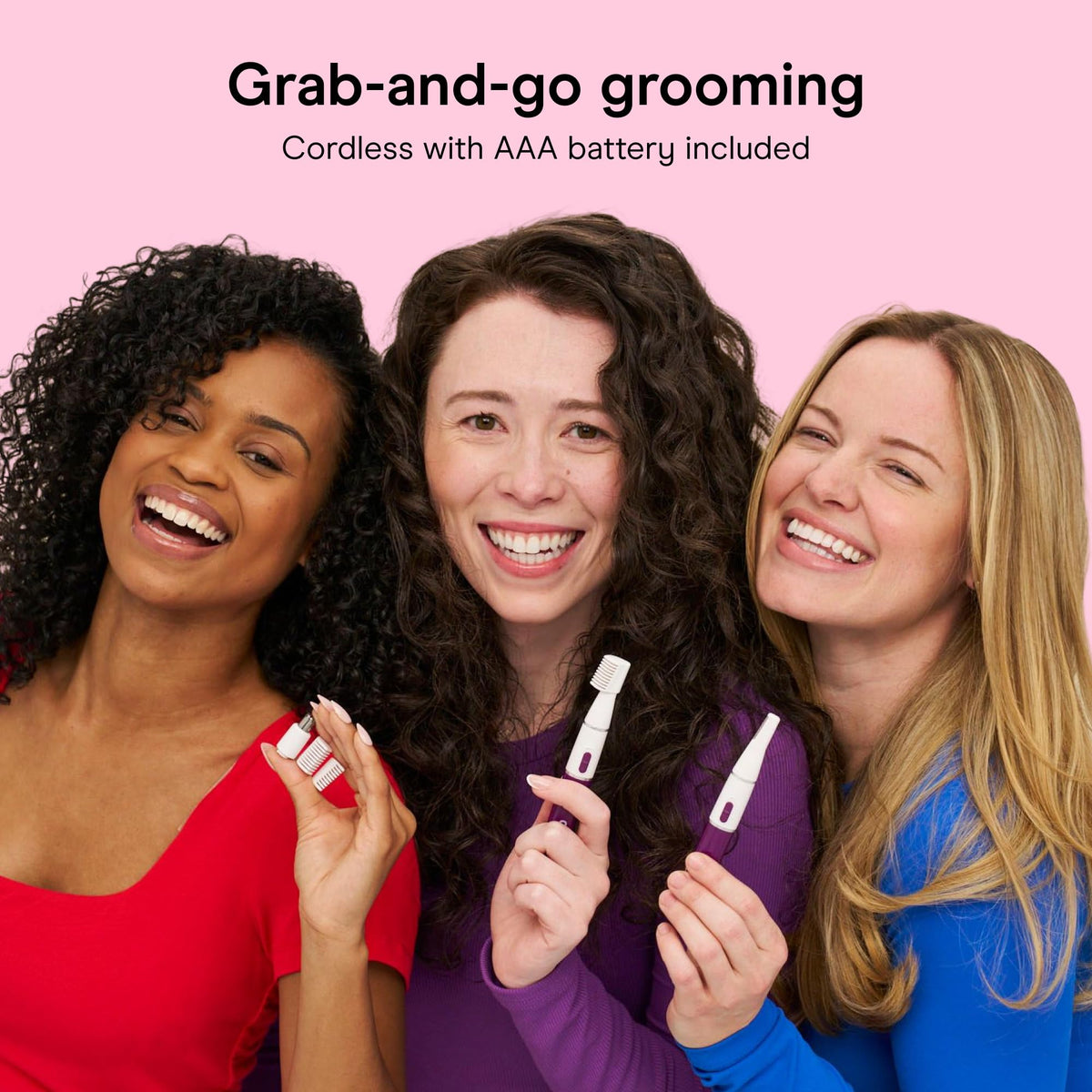 Conair two shaping combs laid out to create defined brows quickly