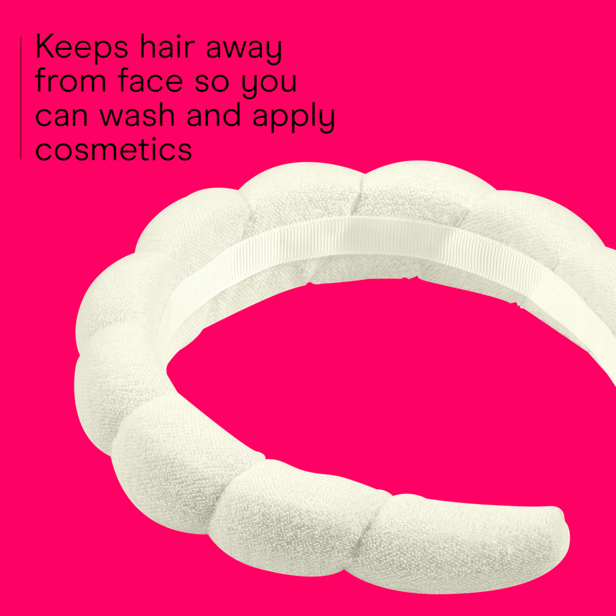 Conair side profile showing no-pull fit that prevents hair tugging
