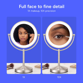Conair side rotation demonstrating 360-degree swivel for easy angle adjustments