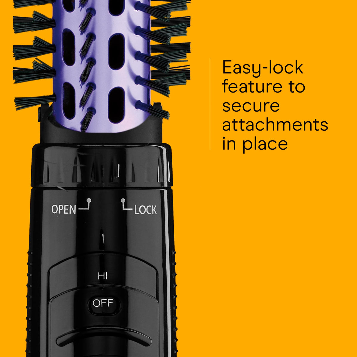 Conair styler side profile with swivel cord for tangle-free, easy movement