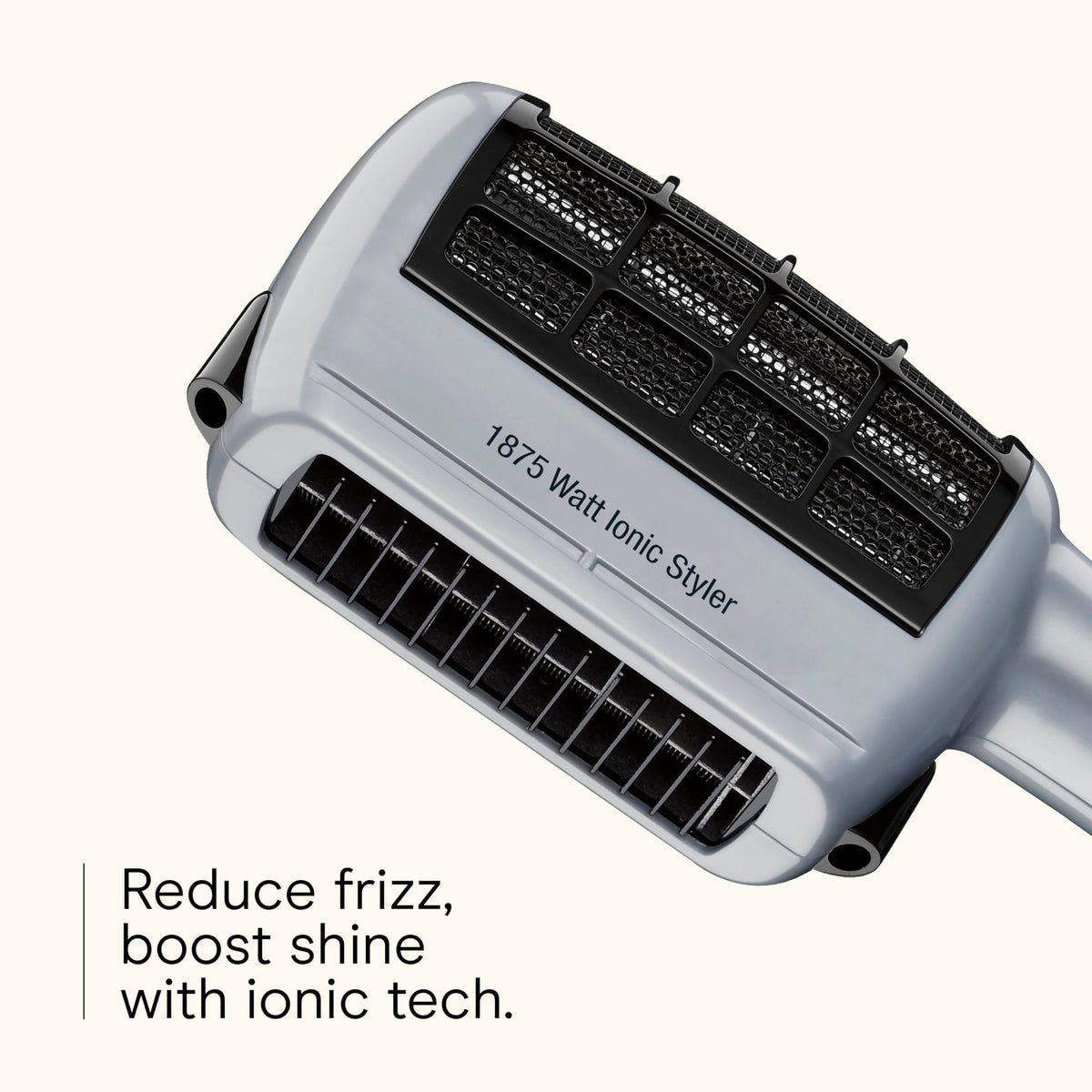 Conair styling comb attachment detailed view promotes smoother straight styles