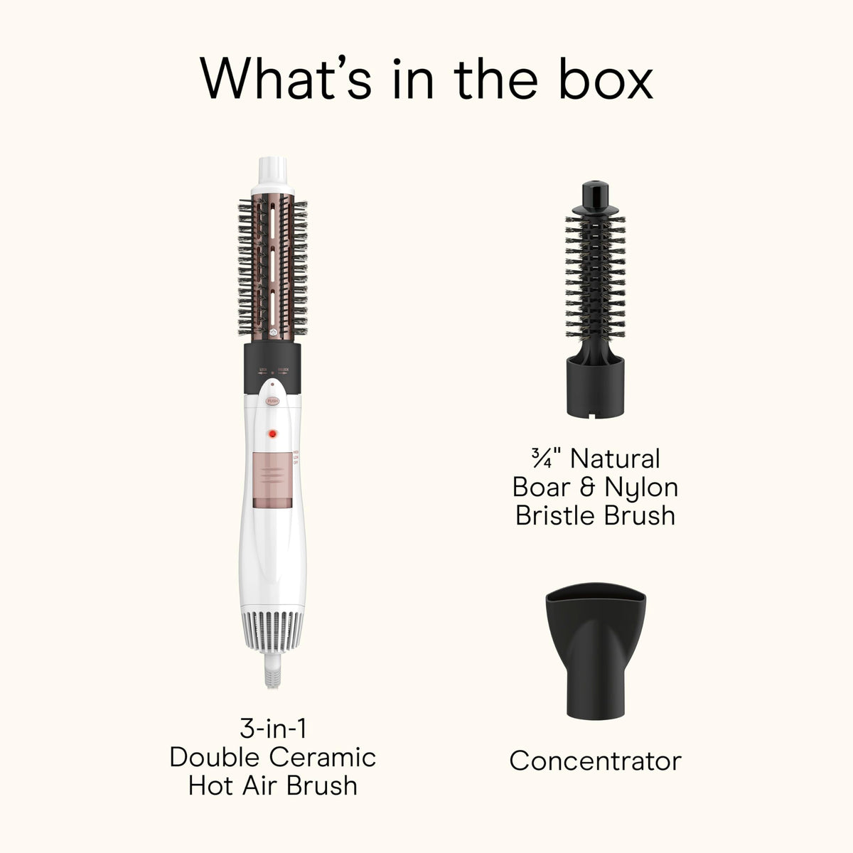Conair macro of double ceramic coating texture emphasizing even heat distribution and durability