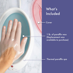 Conair True Glow close-up of heated wax surface showing smooth texture for even skin conditioning
