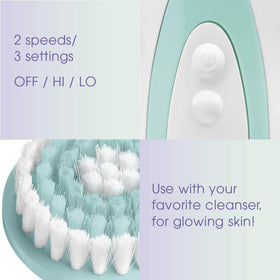 Conair True Glow held in hand to show compact size and travel-friendly convenience