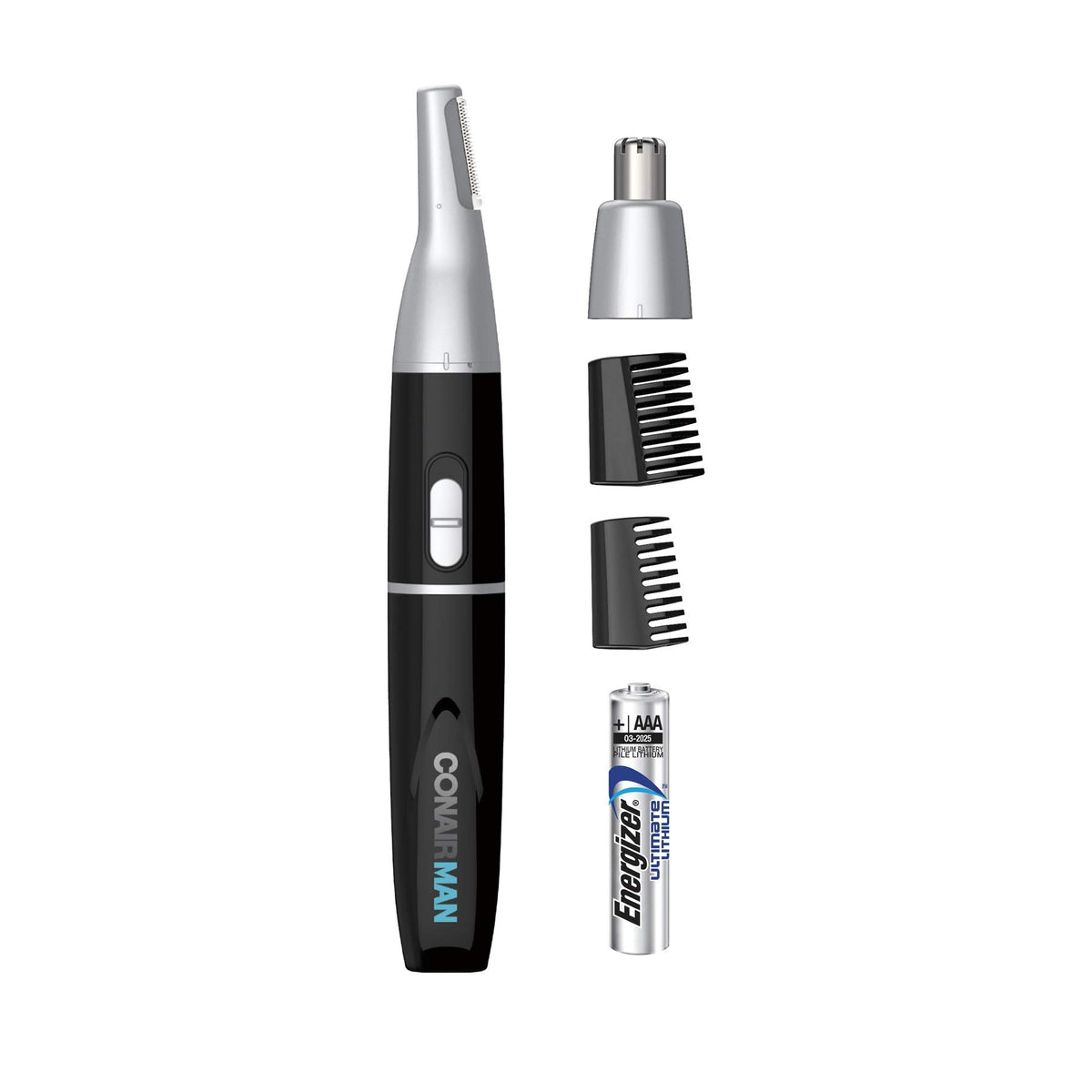 ConairMAN close-up stainless steel blade detail for precise, consistent cutting