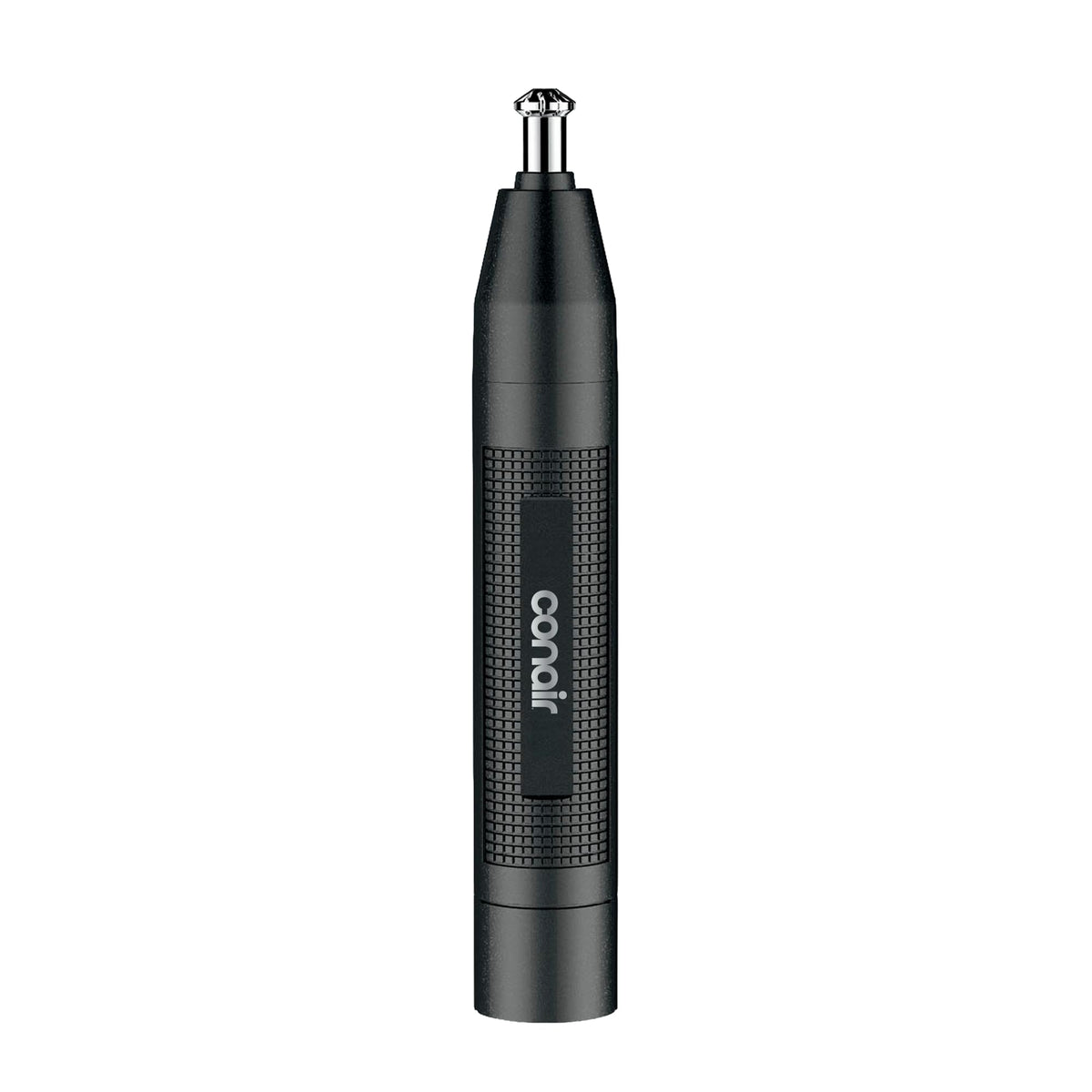 ConairMAN front view showing compact trimmer design and easy grip benefit