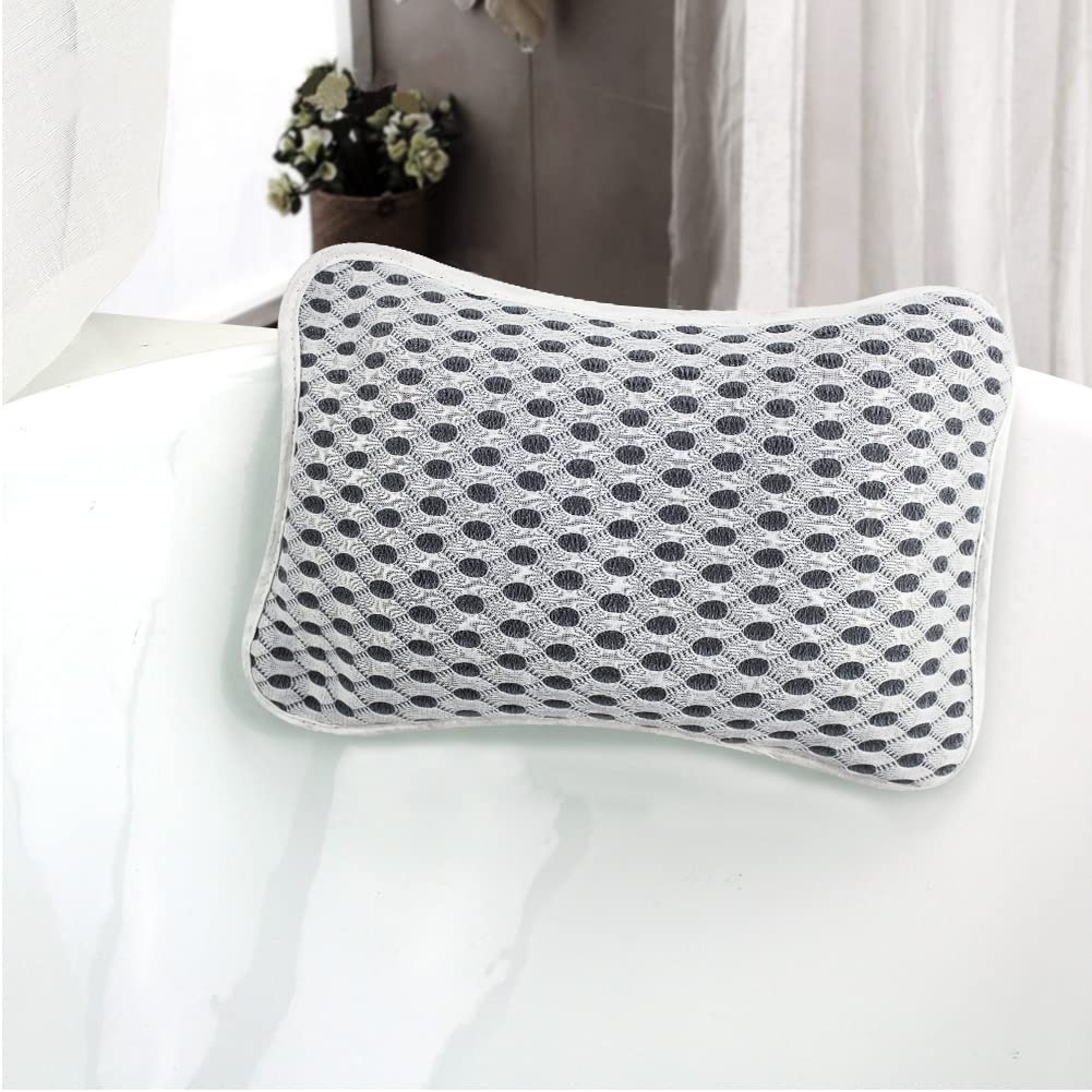 CONBELLA front view of bath pillow showing shape and cushioning benefit