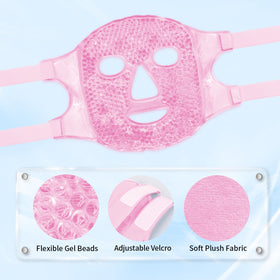 CONBELLA gel bead interior close-up highlighting flexible cooling beads