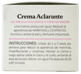 Concha Nacar volcanic clay close-up highlighting detoxifying mineral benefits