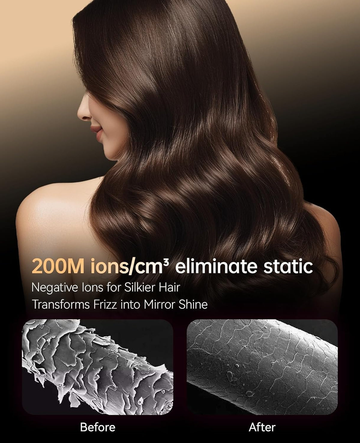CONFU concentrator nozzle detail for precise styling and smooth results