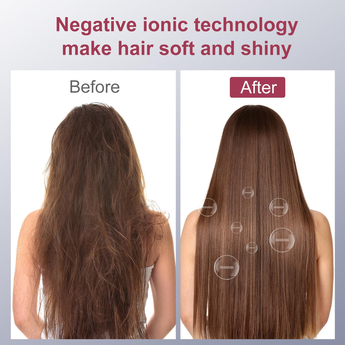 CONFU hair dryer air inlet and filter detail for safer, tangle-free airflow