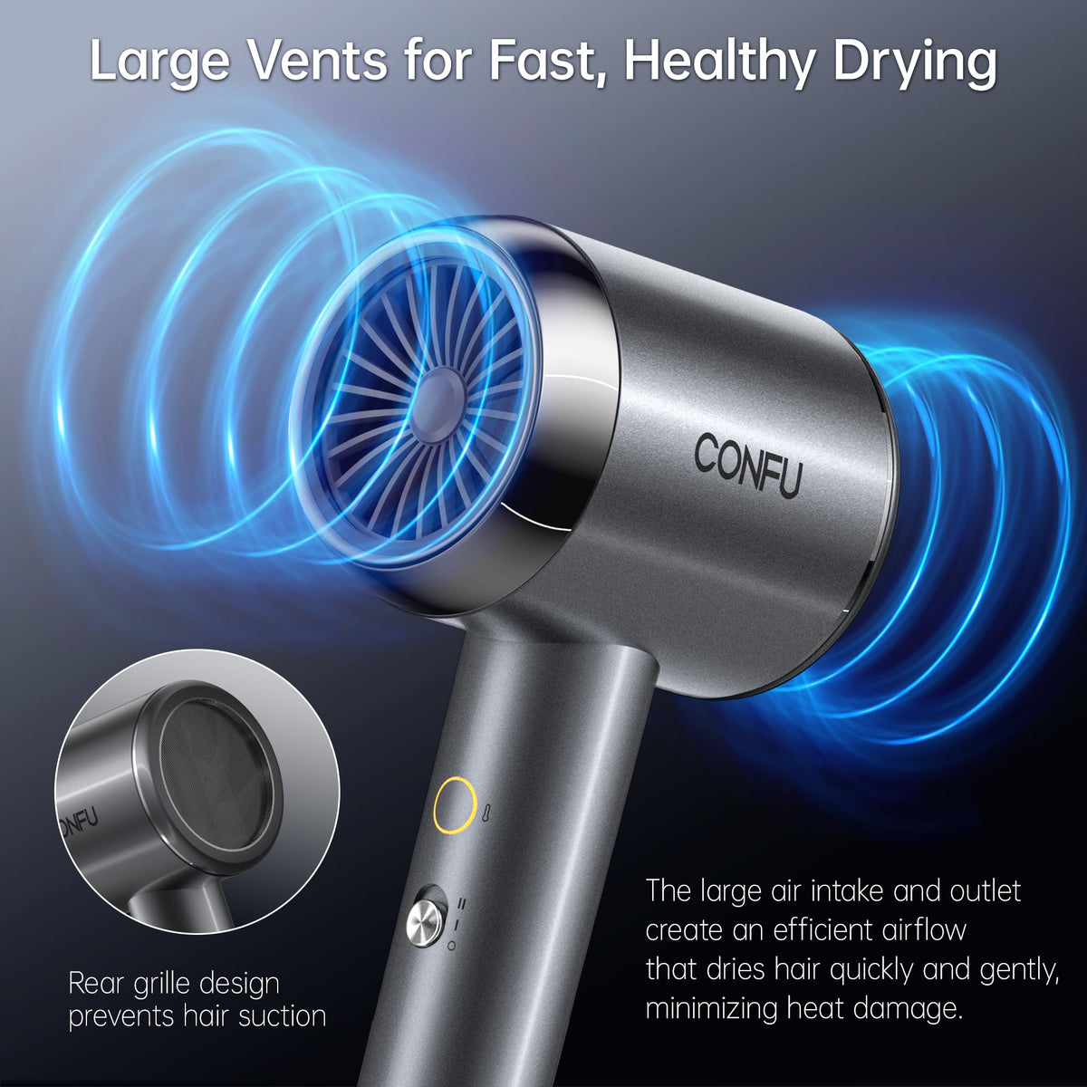 CONFU textured surface close-up for secure grip and heat resistance