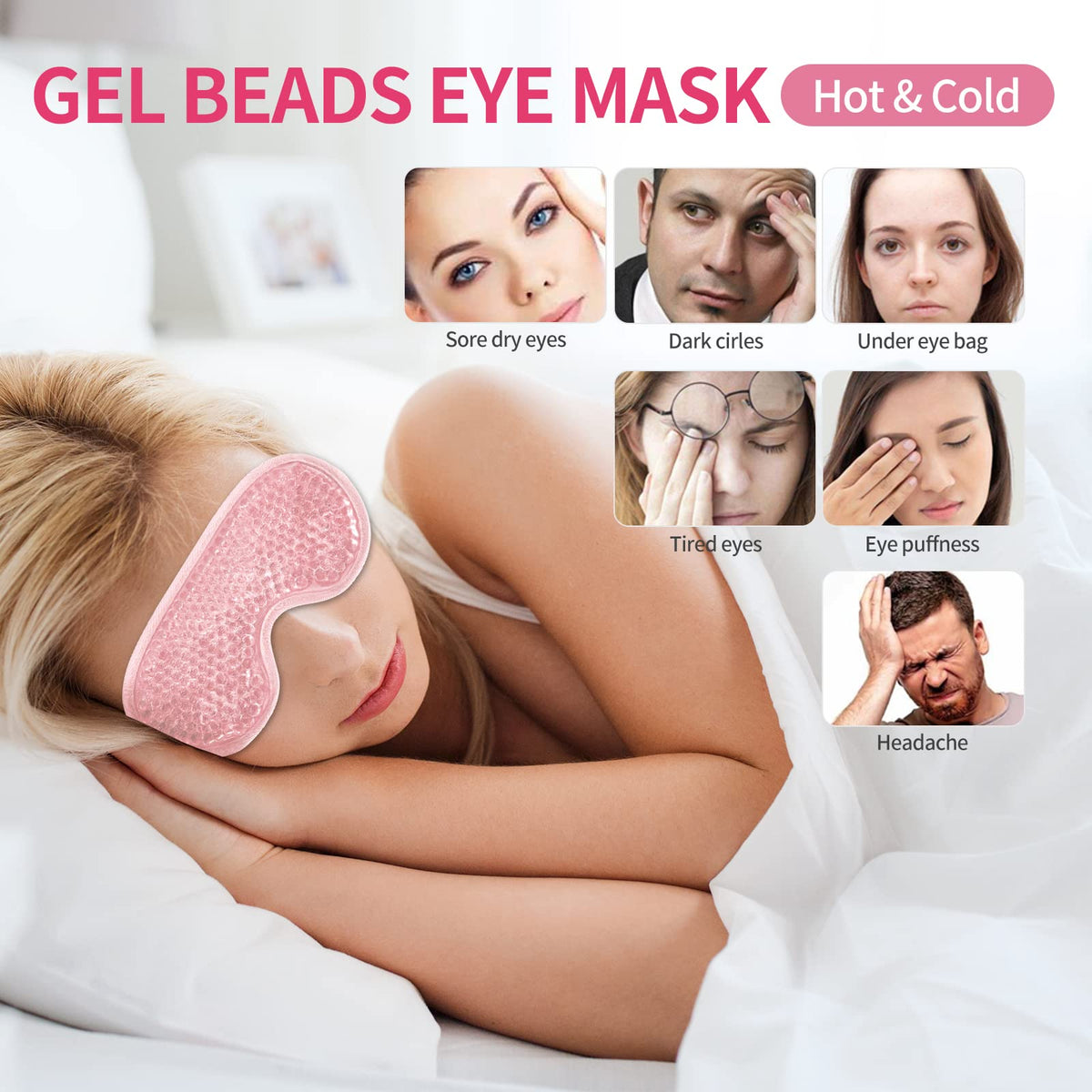 CONSGIJI two pink masks inside travel pouch illustrating portability and convenience