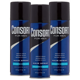 Consort front packaging showing product name and extra hold benefits