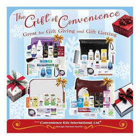 Convenience Kits International clear quart-size bag open for TSA-ready packing ease