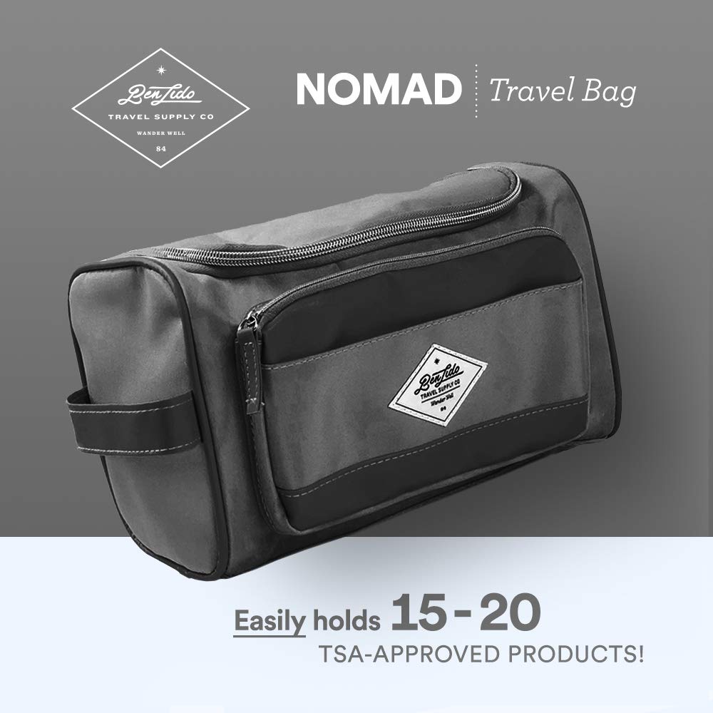 Convenience Kits International kit staged on suitcase for effortless travel preparedness