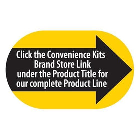 Convenience Kits International open layout displaying organized travel-size toiletries for packing ease