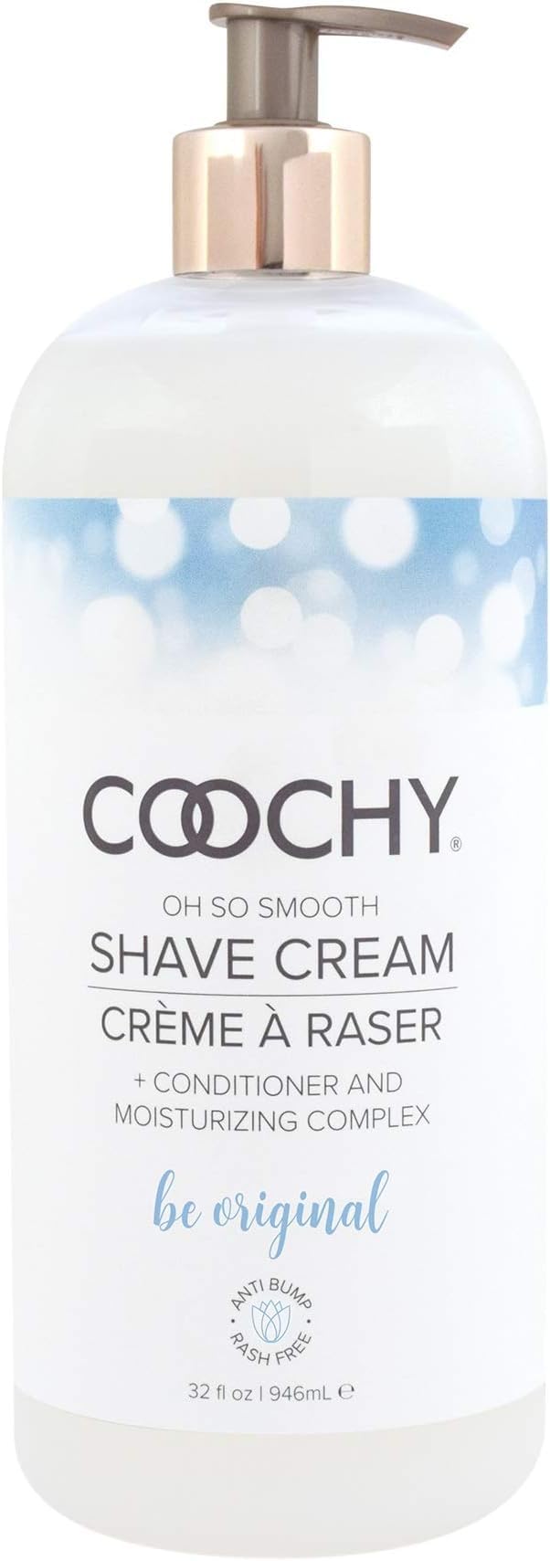 Coochy front packaging 32 oz showing bottle and branding for easy identification and confidence