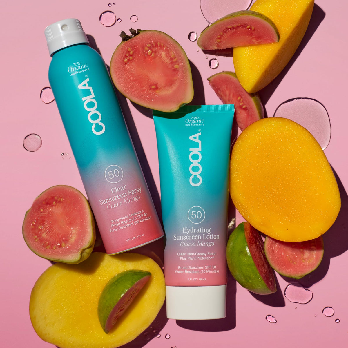 COOLA applied to arm demonstrating even coverage and easy blending