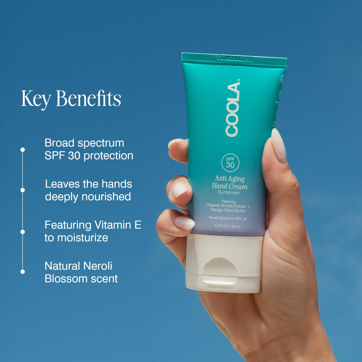 COOLA mango seed butter ingredient close-up for deep moisturization