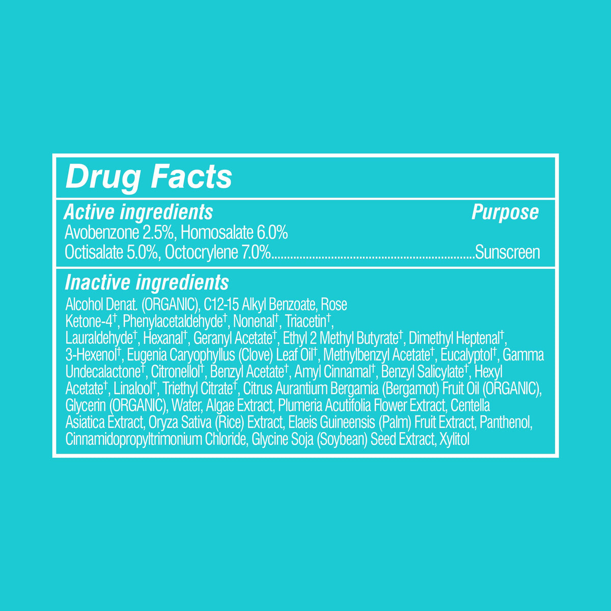 COOLA monoi oil ingredient detail highlighting nourishing benefit