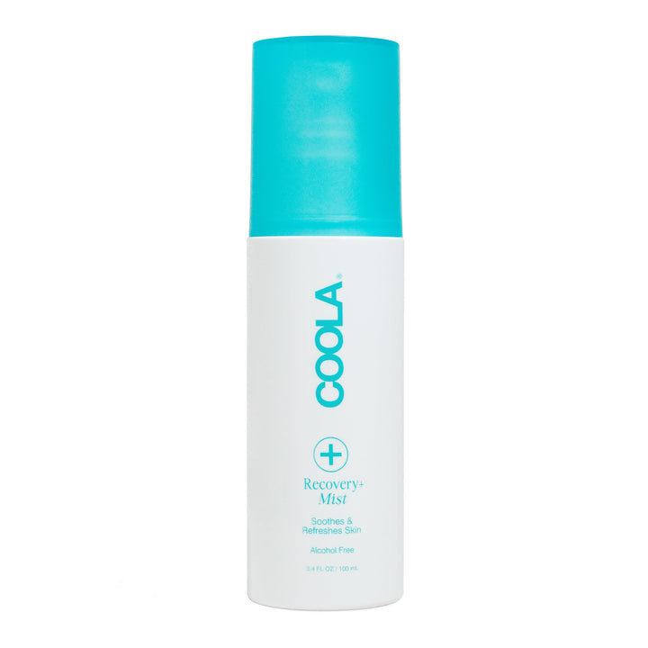 COOLA front packaging showing bottle and calming benefit