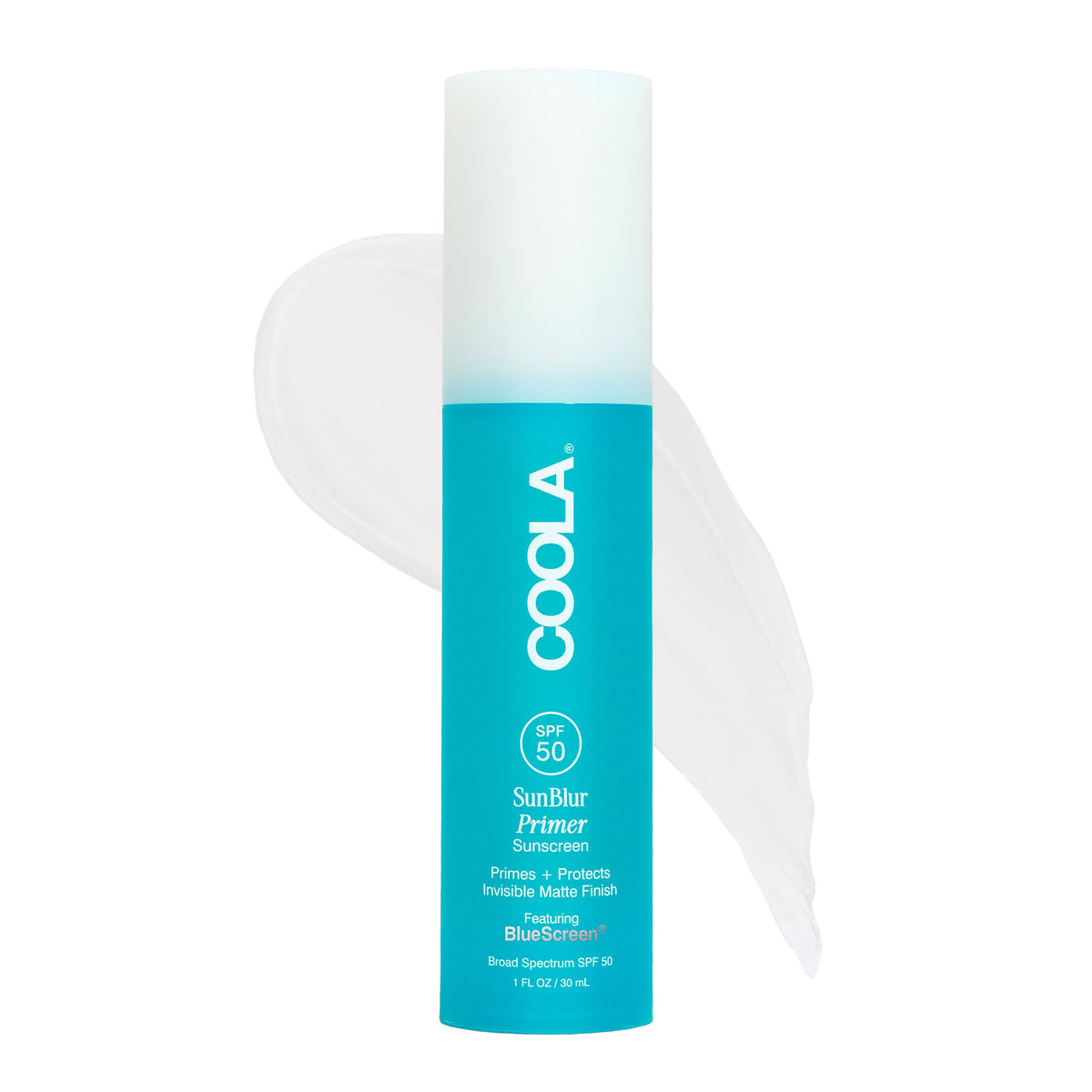 COOLA front packaging showing SPF 50 and matte primer benefit