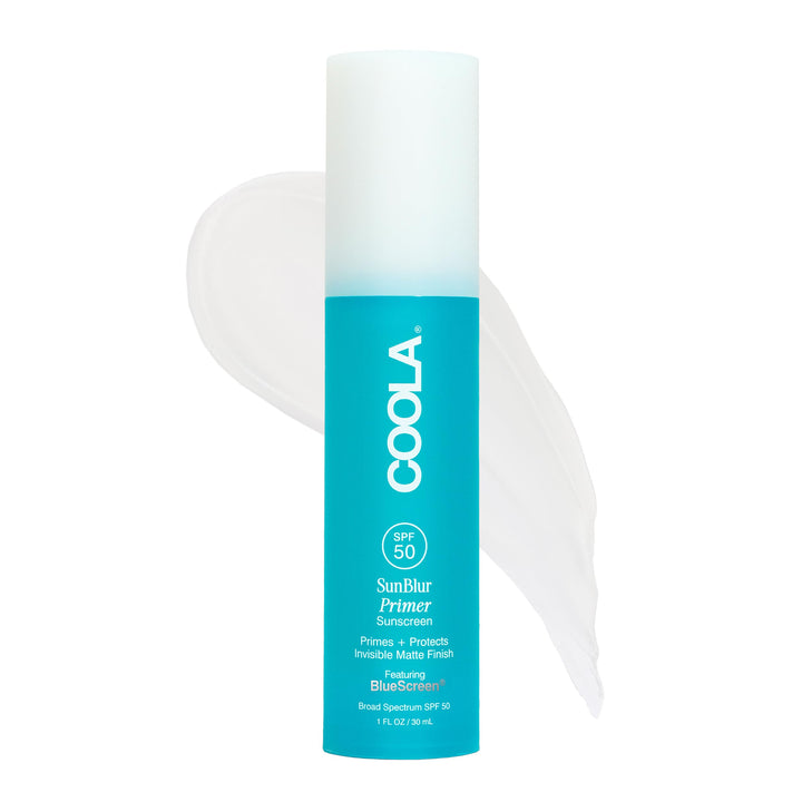 COOLA front packaging showing SPF 50 and matte primer benefit