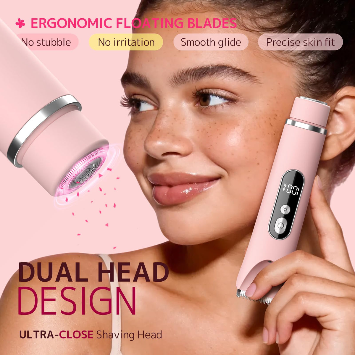 CoolHair held in hand under running water showing waterproof convenience