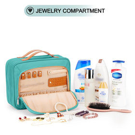 COOSKY trolley strap fastened to suitcase handle for hands-free travel