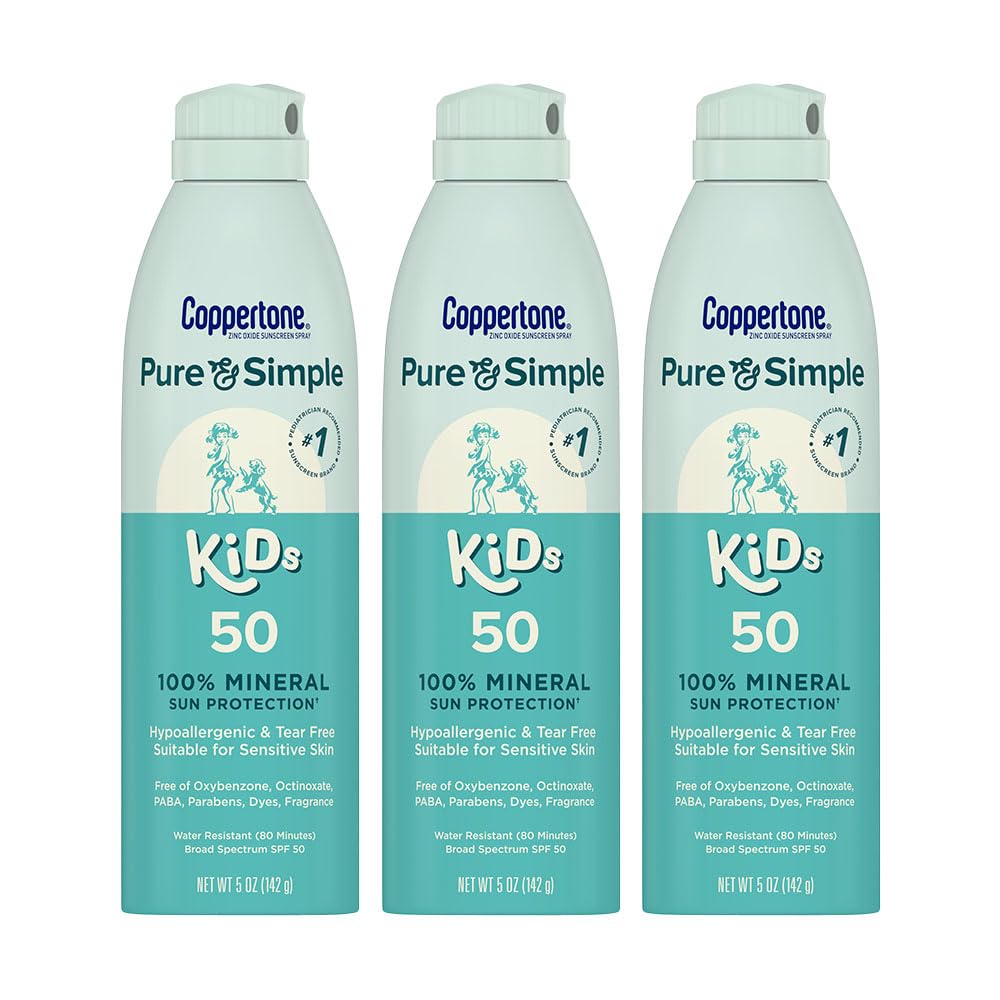 Coppertone front packaging showing SPF 50 and kid-friendly design for confident protection