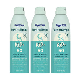 Coppertone front packaging showing SPF 50 and kid-friendly design for confident protection