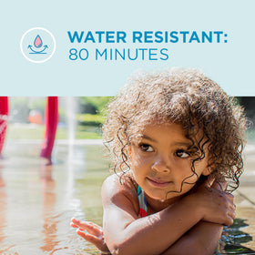 Coppertone WaterBabies in family beach setting for water-resistant play