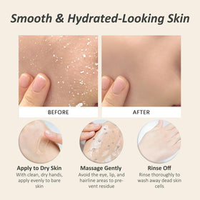 CORACODE application on face with gentle massage to lift impurities
