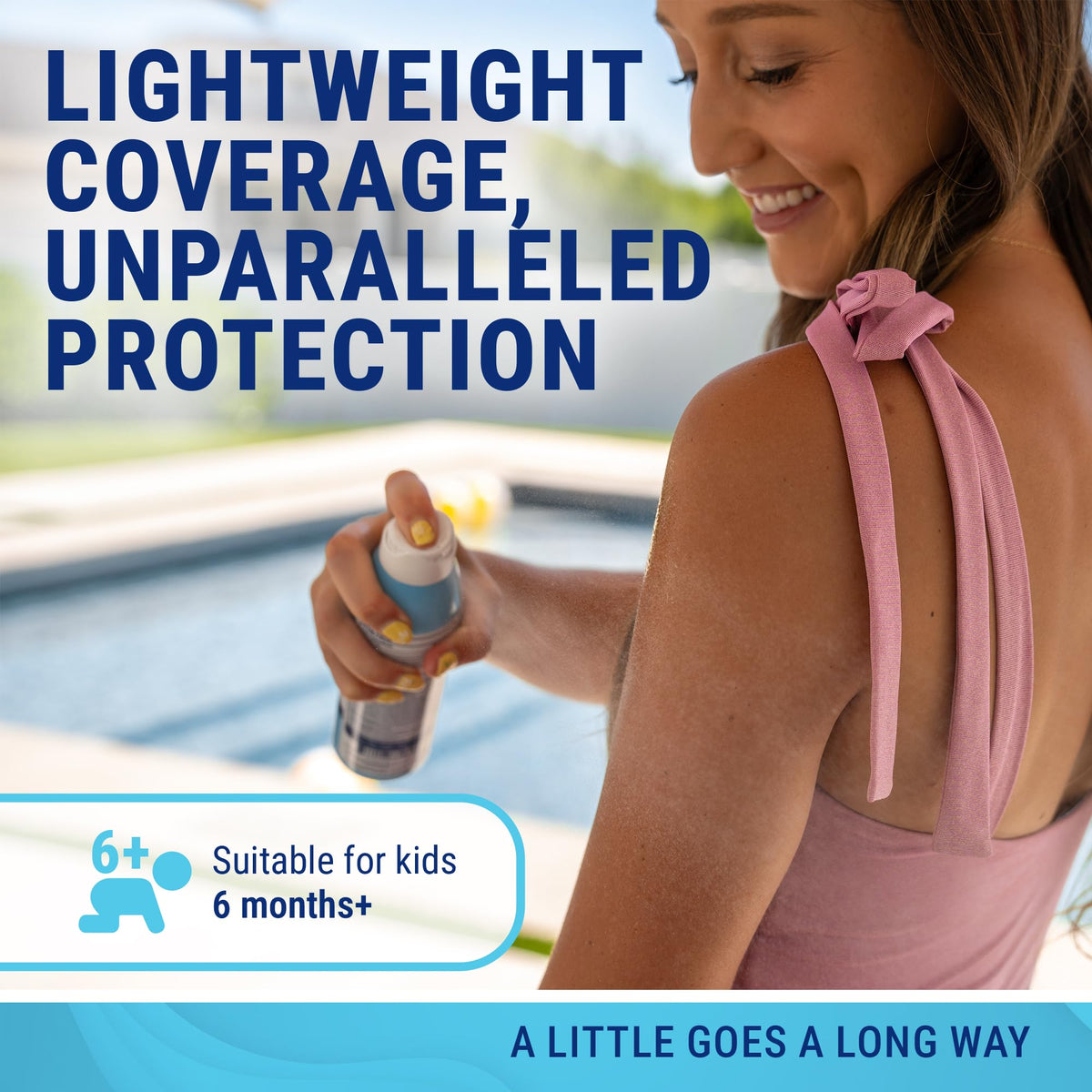 Family applying Coral Isles at the beach for quick broad-spectrum protection