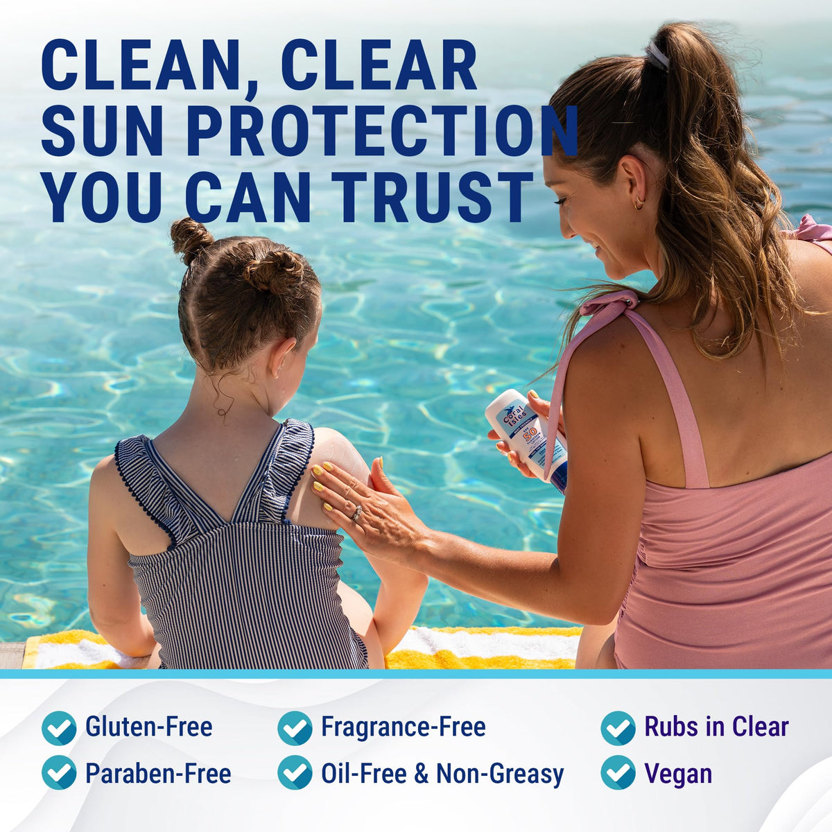 Coral Isles pump bottle 32oz for easy dispensing and family-friendly convenience