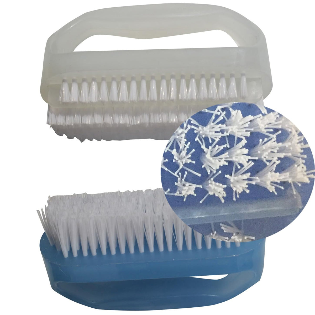 Coralpearl cuticle cleaner detail showing molded bar for precise debris removal